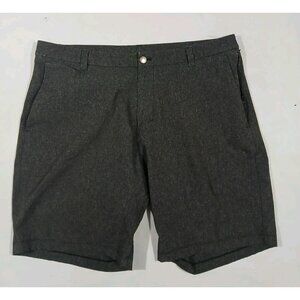 Lululemon Commission Shorts Classic Fit 9" Ventlight Size 36 Grey Casual Golf